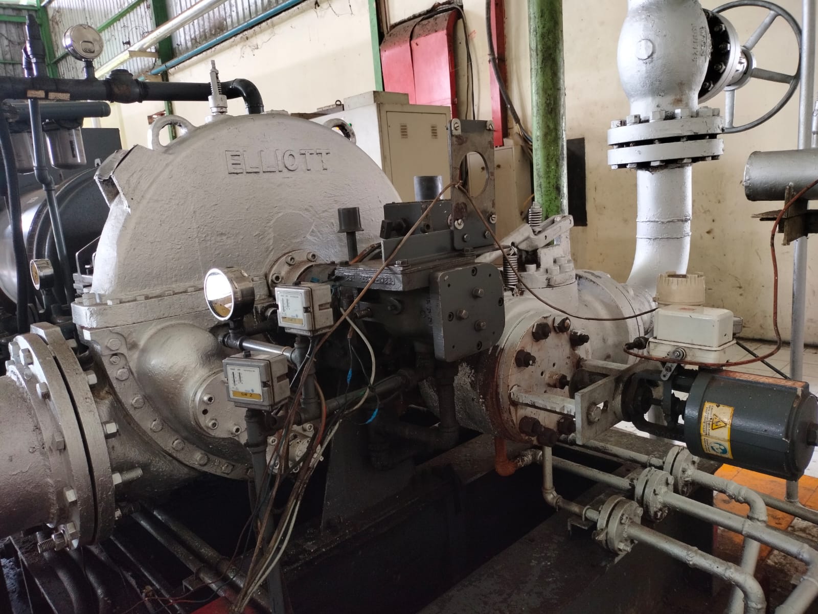 Turbine Elliott DYR UG III 1222 KW 